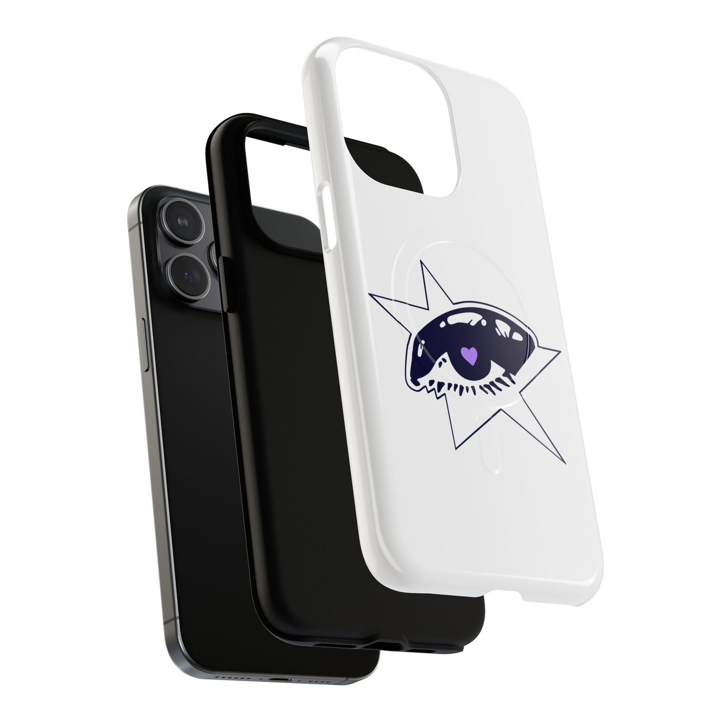 Purple Starry Eye Tough Magnetic phone case