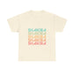 Retro Pop Lines Unisex Heavy cotton tee