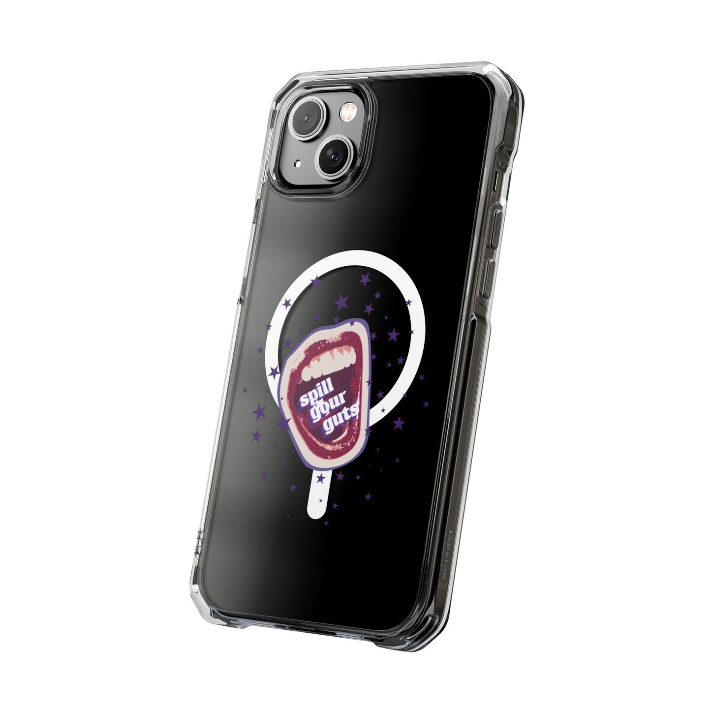 Spill Your Guts Scream Magnetic Clear Impact Case