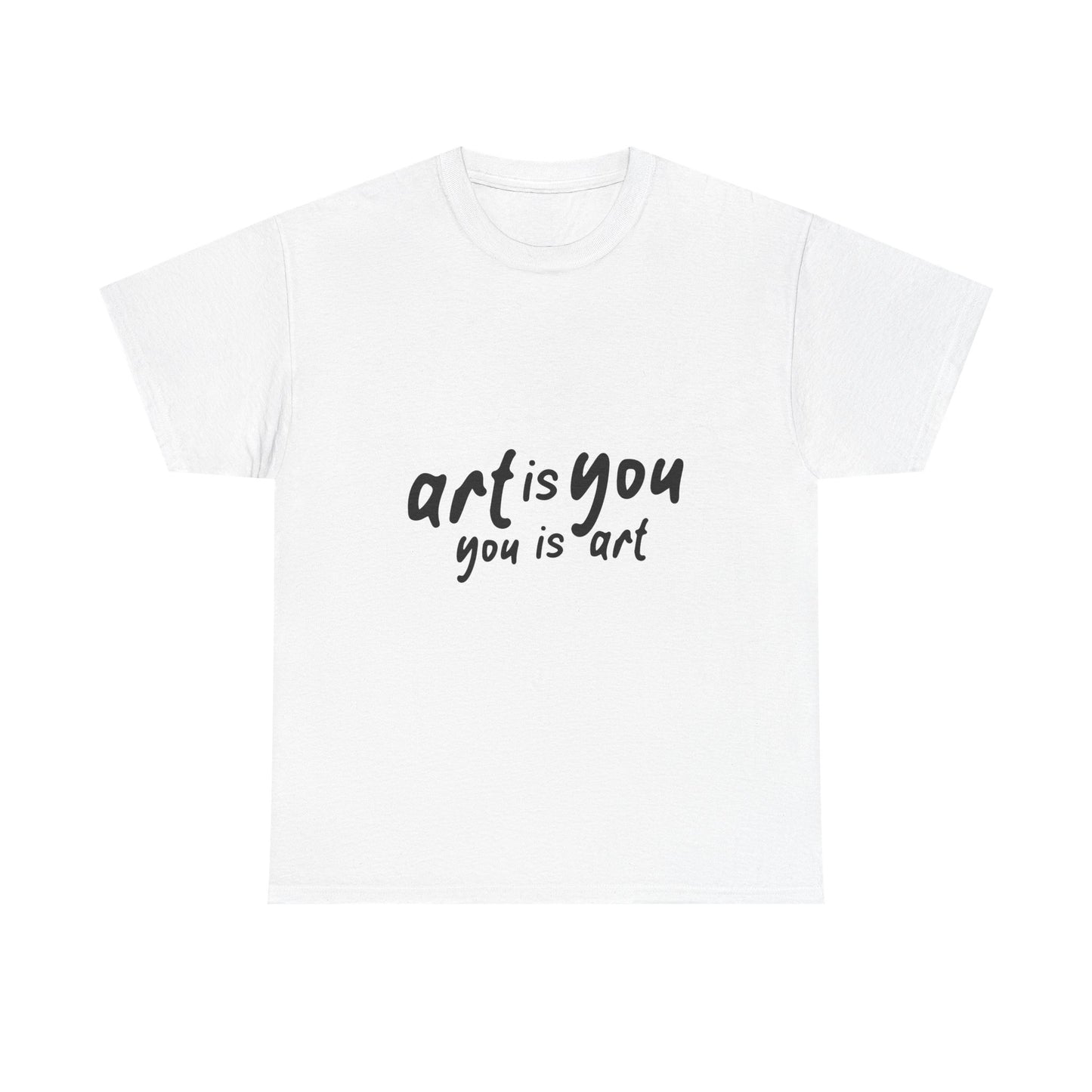 Red Scribble Heart Unisex Heavy Cotton Tee
