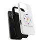 Colorful Planetary Orbit Diagram Tough Magnetic Case