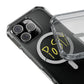 Abstract Black Barbed Wire Magnetic Impact Case