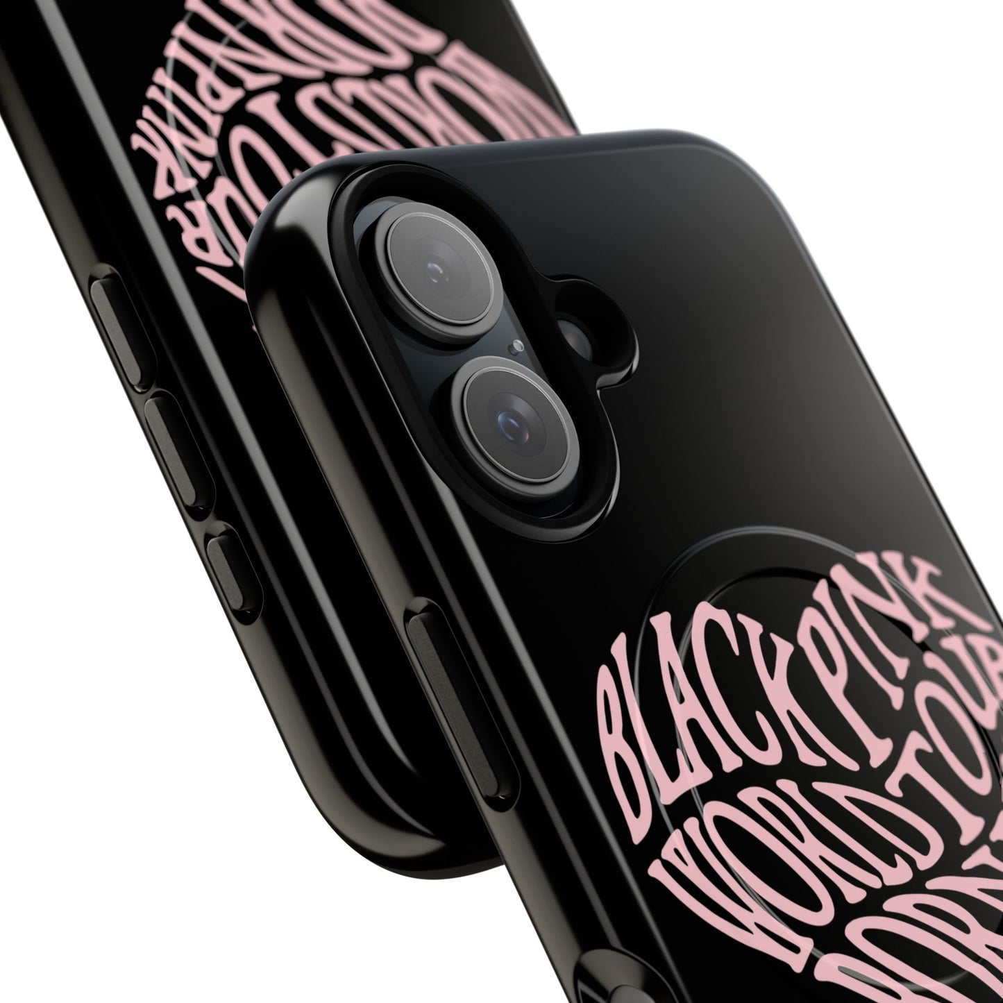 Iphone Born Pink Heart Typography - Tough Magnetic Phone Case