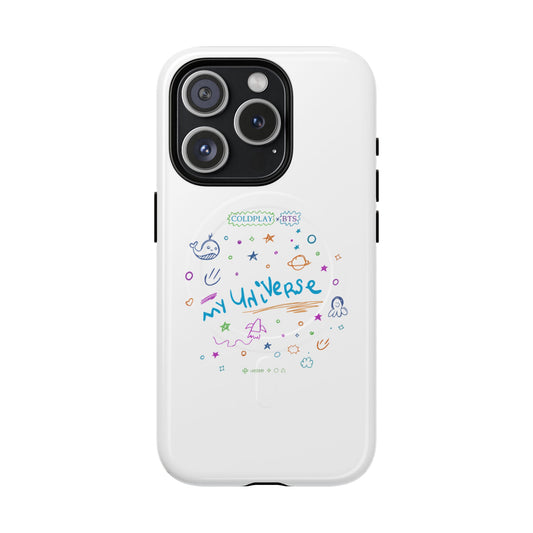 Neon Space Doodles Tough Magnetic Case