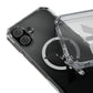 Abstract Paw and Brush Stroke Magnetic Clear Impact Case