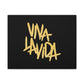 Golden Brush Script Canvas