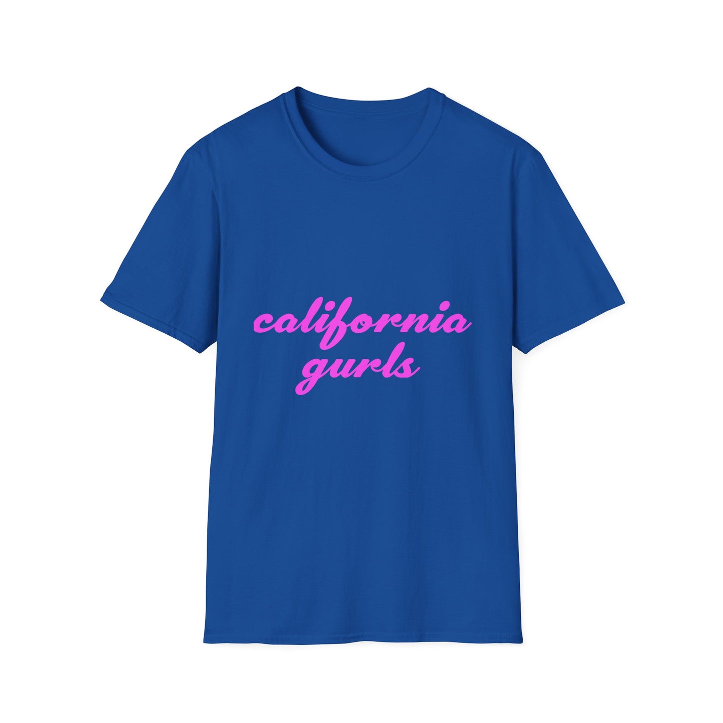California Script - Unisex Softstyle T-shirt