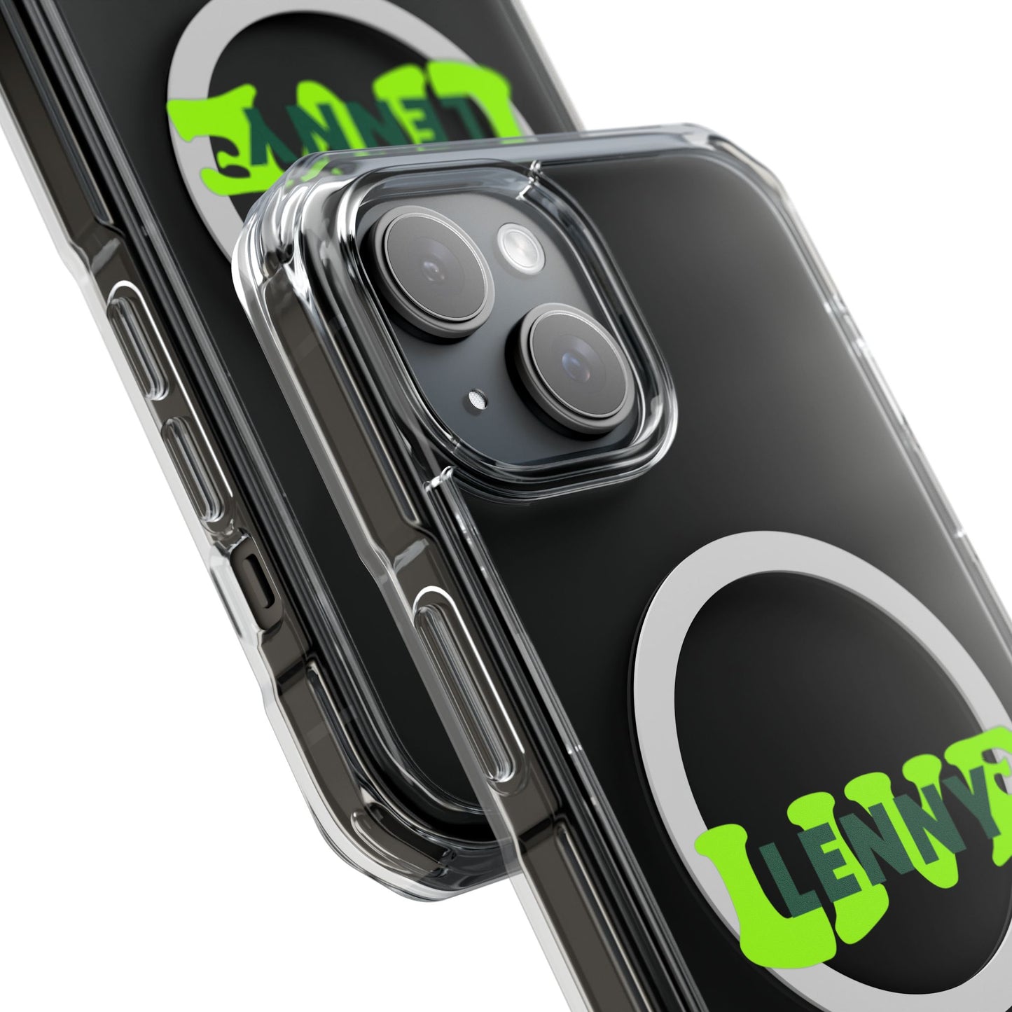 Live Lenny Pop Magnetic clear Impact case