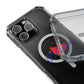 Heart on Fire Bold Script Magnetic Clear Impact Case