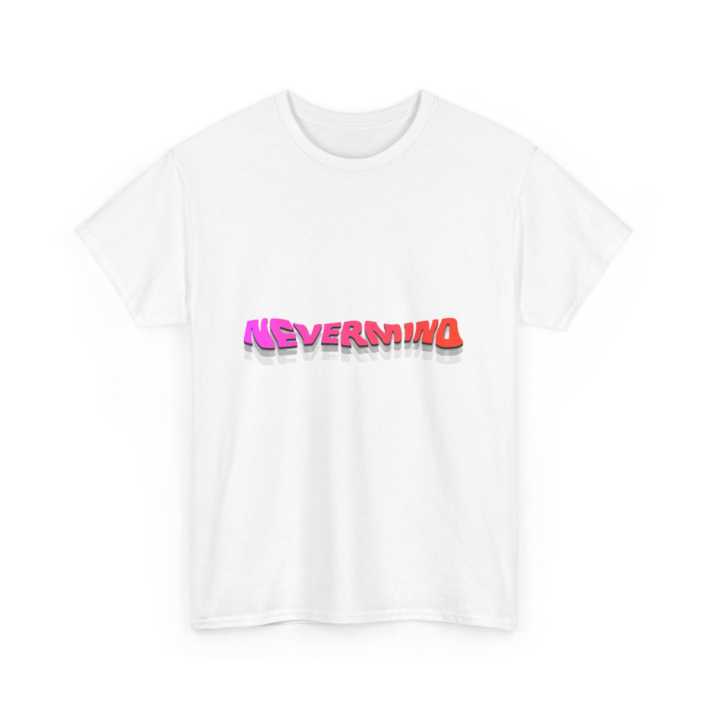 Wavy Groovy Typography Unisex Heavy Cotton Tee