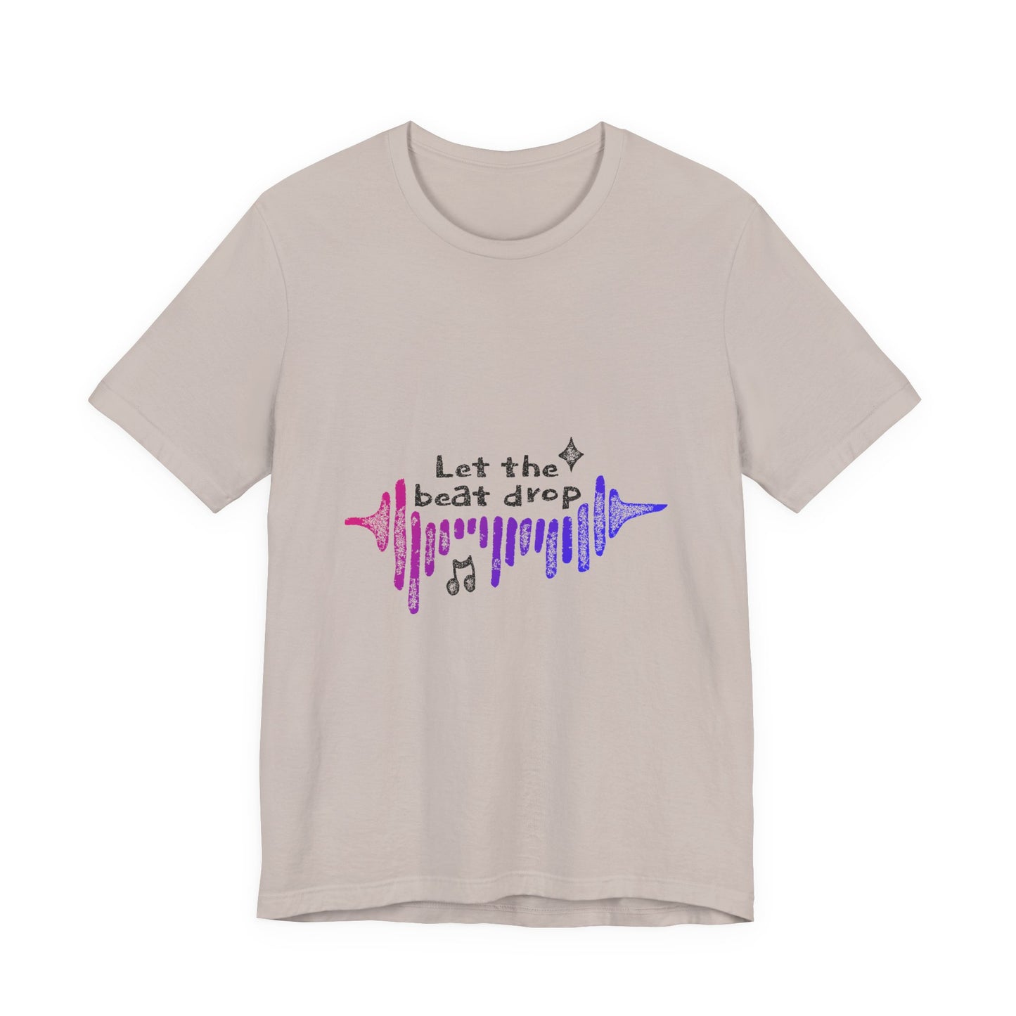Bold Beats Visualizer Unisex Jersey short sleeve tee