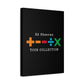 Matte Stretched Canvas, 1.25" Depth – Ed Sheeran Black Edition