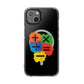 Orange Equals Symbol Magnetic Clear Impact Case