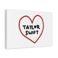 Heartbeats & Midnights Matte Canvas