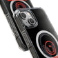 Smiley Beats Graphic Magnetic Clear Impact Case