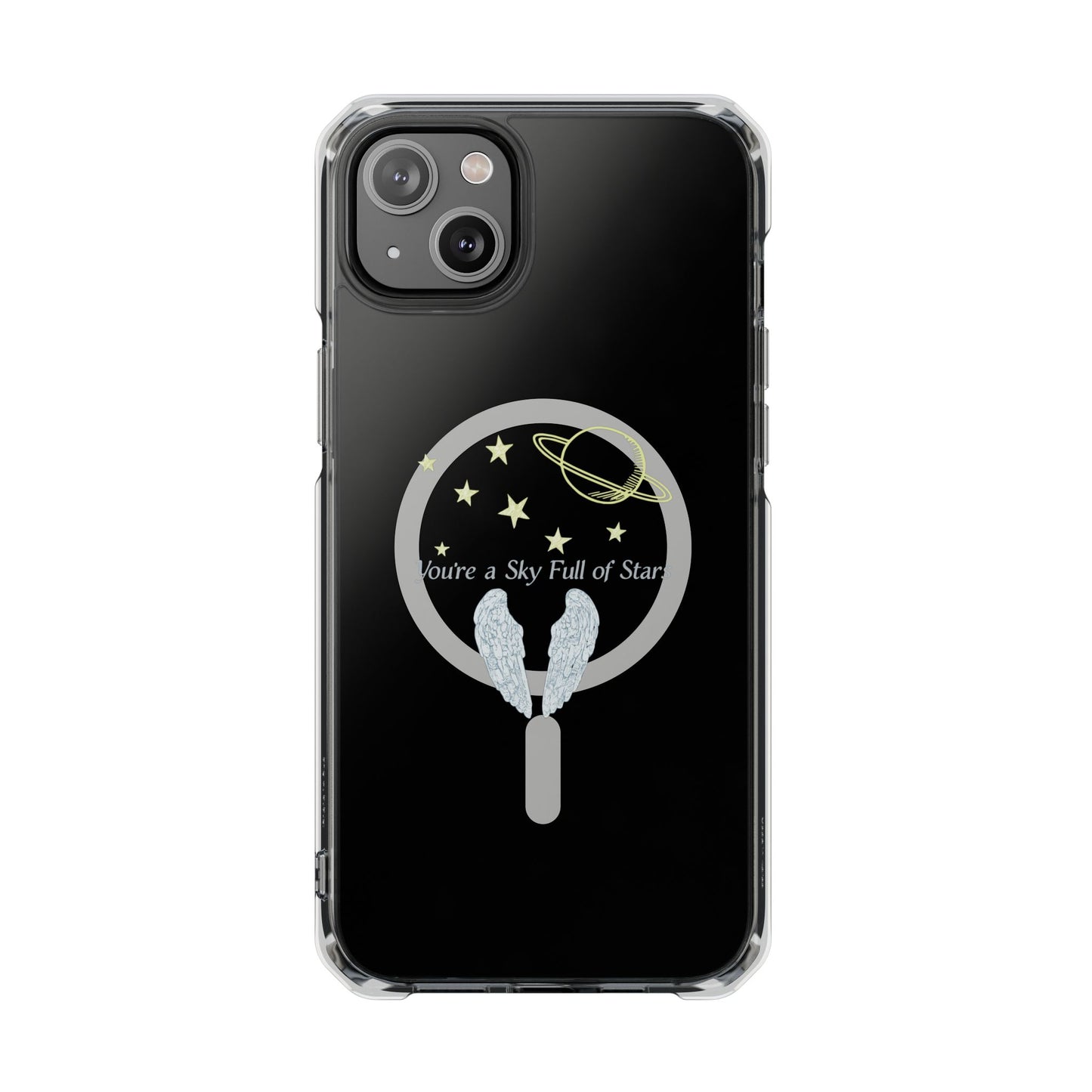 Starry Sky Wings Magnetic Clear Impact case