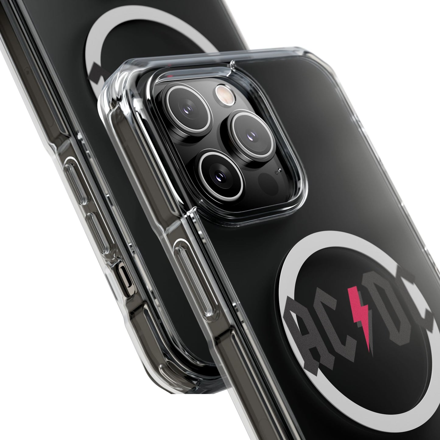 Neon Pulse Power Magnetic Clear Impact case
