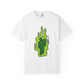 Green Flame Icon Unisex Dyed T-shirt