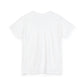 Ocean Wave with Heart Outline Unisex Heavy Cotton Tee