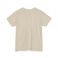Minimalist Divide Symbol with Brush Unisex Heavy Cotton Tee