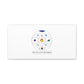 Colorful Planetary Orbit Diagram Canvas