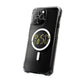 Abstract Black Barbed Wire Magnetic Impact Case