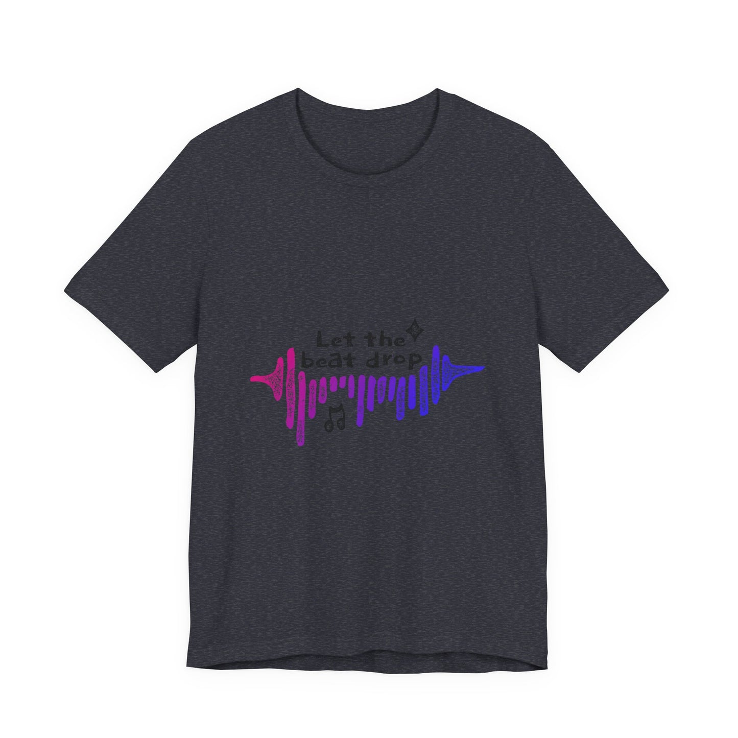 Bold Beats Visualizer Unisex Jersey short sleeve tee