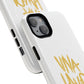 Golden Brush Script Tough Magnetic Case