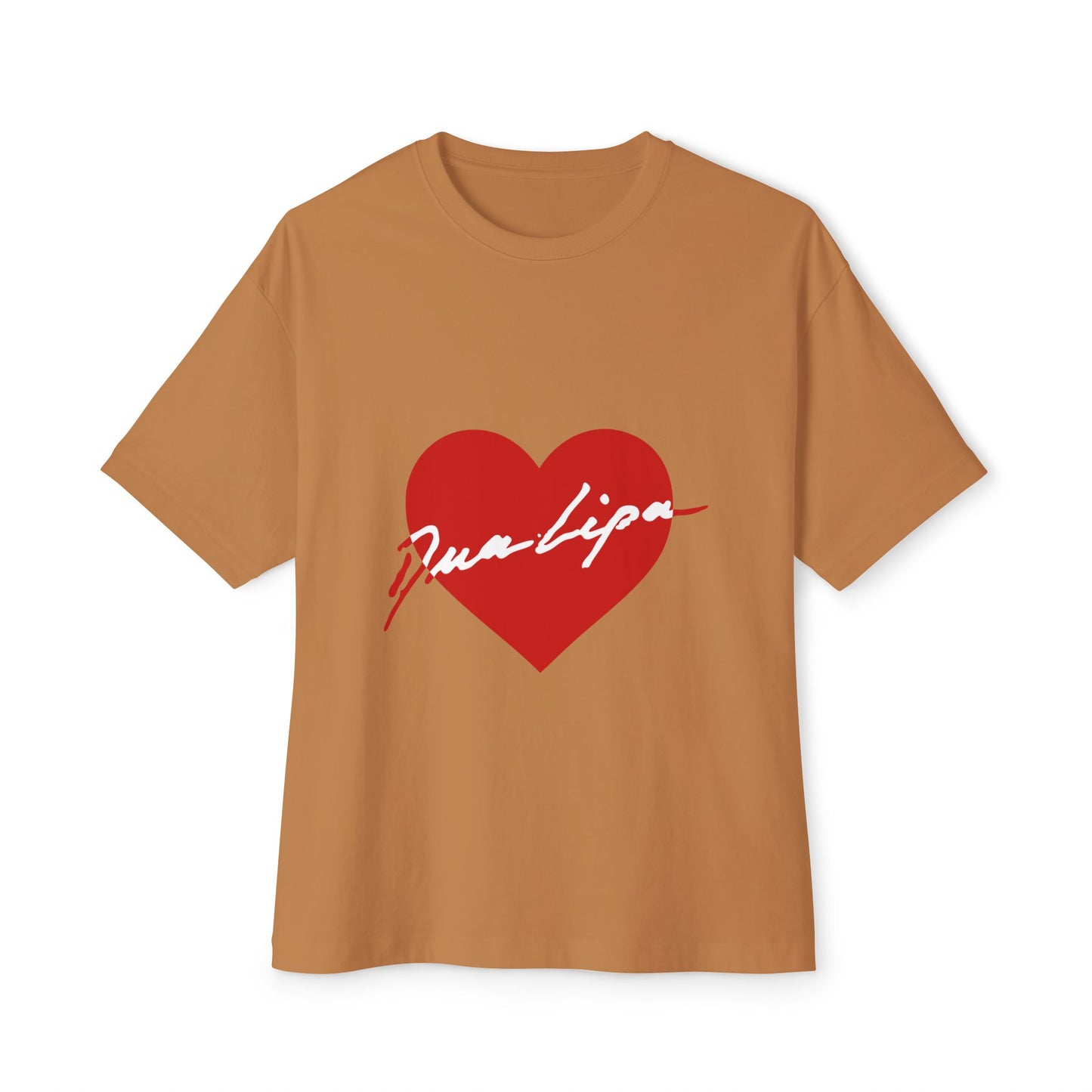 Heartbeat Love Unisex Oversized Boxy Tee