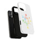 Minimalist Divide Symbol with Brush Tough Magnetic case
