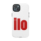 ILO Bold Red Block Tough Magnetic Case