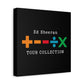 Matte Stretched Canvas, 1.25" Depth – Ed Sheeran Black Edition