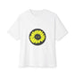 Bloom Aura Unisex Oversized Boxy Tee