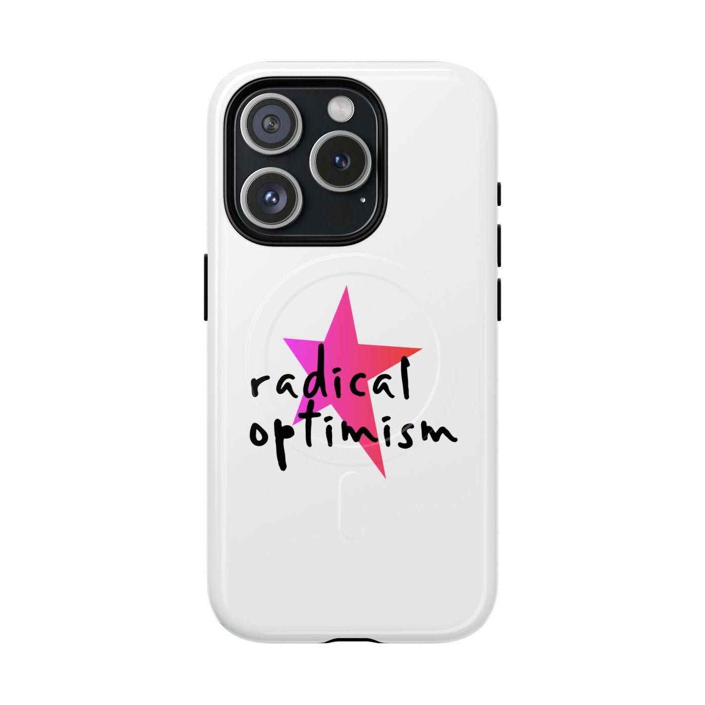 Flame Script Statement Tough Magnetic Case