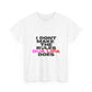 Retro Fade Letter Unisex Heavy Cotton Tee