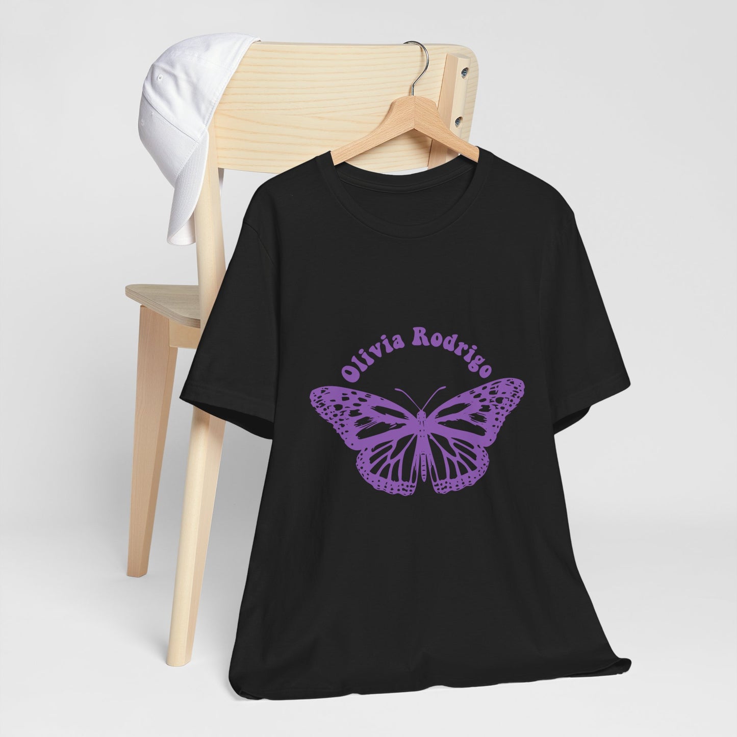 Olivia Rodrigo Unisex Jersey Short Sleeve Tee - With Butterfly