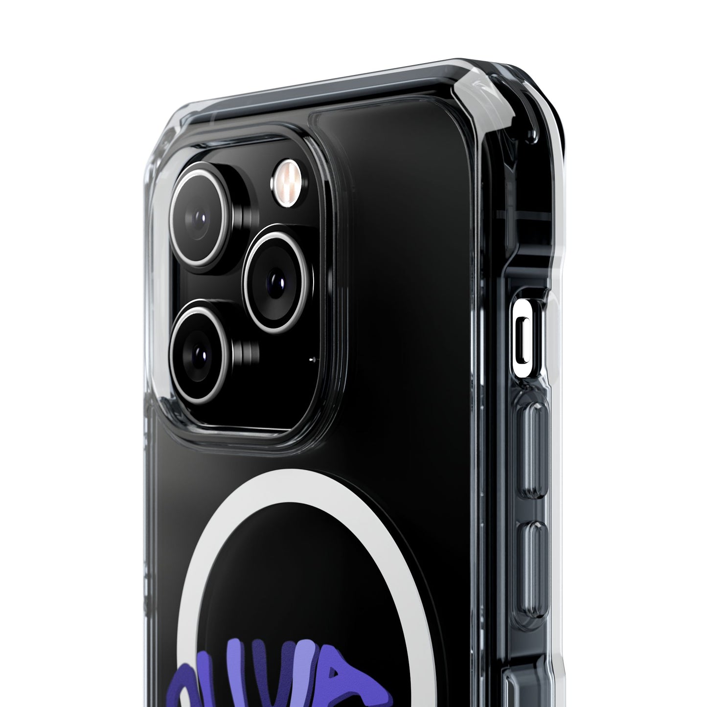 Olivia Rodrigo Wavy Text Magnetic Clear Impact Case