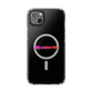 Wavy Groovy Typography Magnetic Clear Impact case