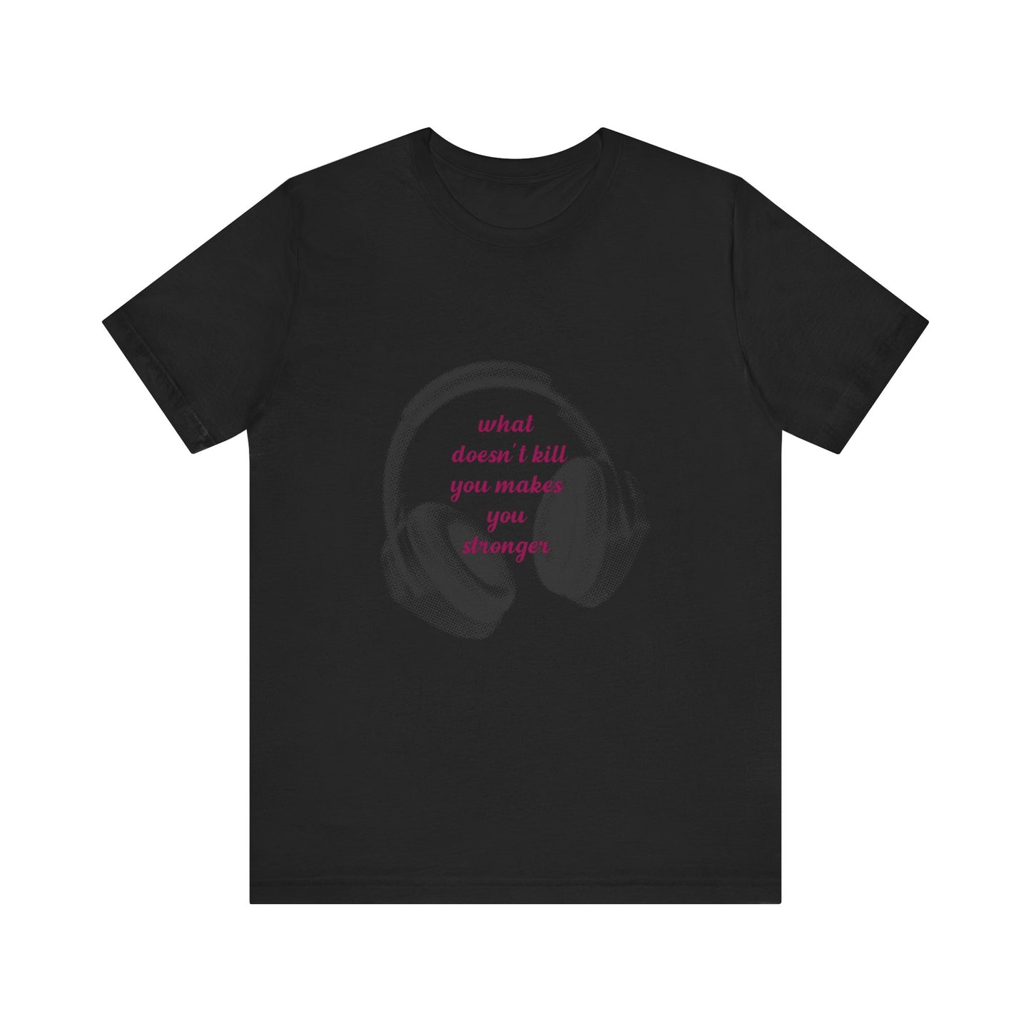 Stronger Soundwaves Unisex Jersey short sleeve tee