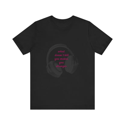 Stronger Soundwaves Unisex Jersey short sleeve tee