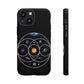 Premium Tough Case for iPhone 12 to 16 Pro Max Showcasing Coldplay’s Illustration Concept