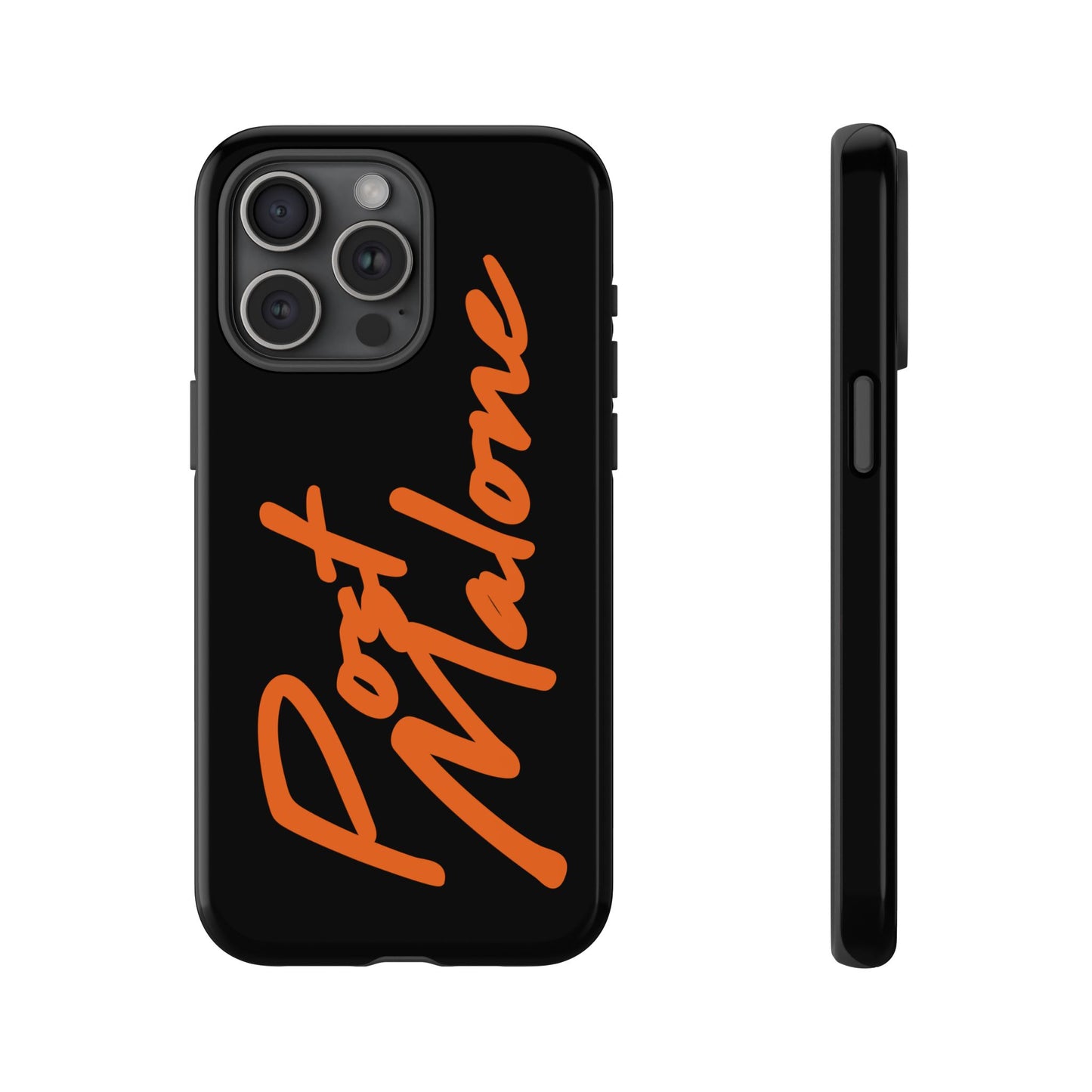 Tough iPhone Case (12–16 Pro Max) – Post Malone Name Design