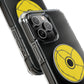Minimalist Black Disc Outline Magnetic Impact Case