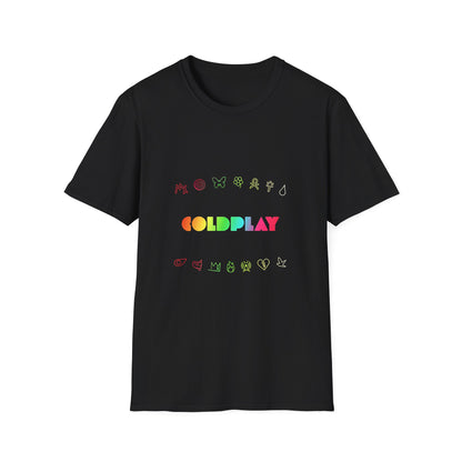 Unisex Softstyle T-Shirt Inspired by Coldplay’s Signage