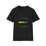 Unisex Softstyle T-Shirt Inspired by Coldplay’s Signage