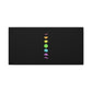 Rainbow Lunar Phases Canvas