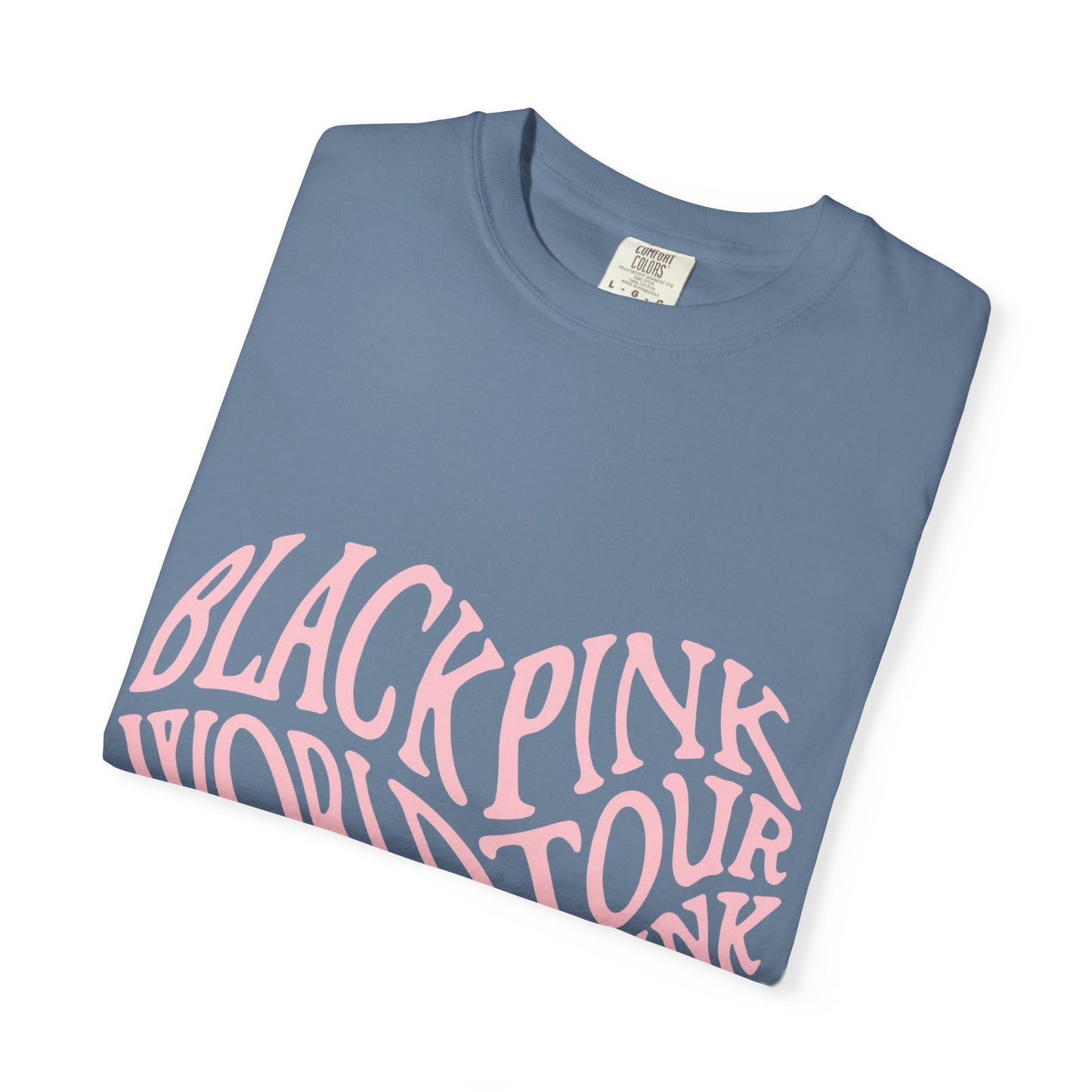 Born Pink Heart Typography – Dyed T-shirt