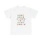 Minimalist Paw Print Unisex Heavy Cotton Tee