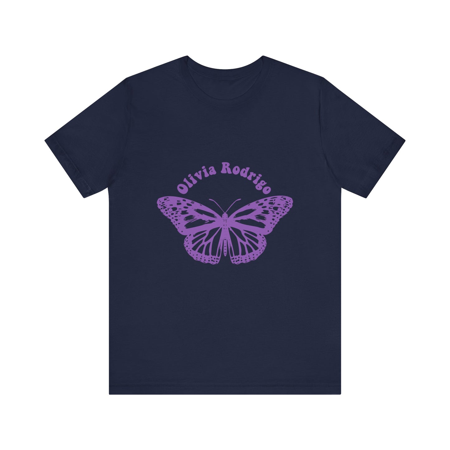 Olivia Rodrigo Unisex Jersey Short Sleeve Tee - With Butterfly