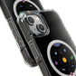 Colorful Planetary Orbit Diagram Magnetic Clear Impact case